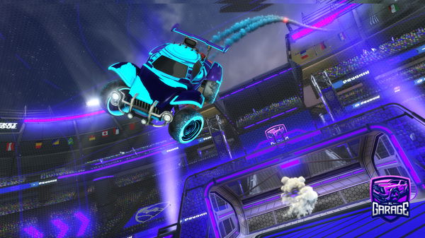 A Rocket League car design from gmgk7890