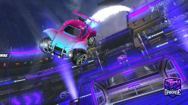 A Rocket League car design from Antagunist