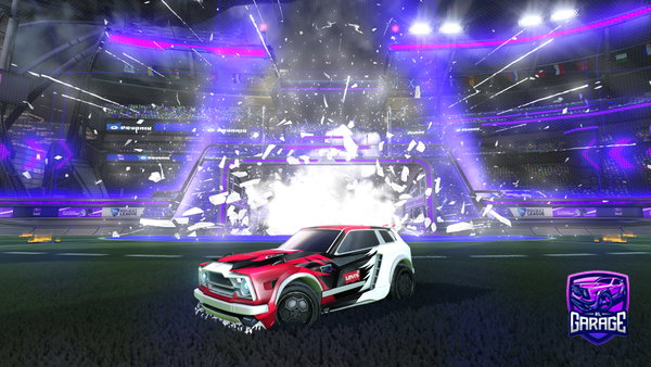 A Rocket League car design from Voidz_Cloakz