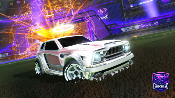 A Rocket League car design from GBTzombie