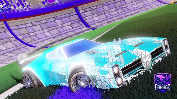 A Rocket League car design from 2K26