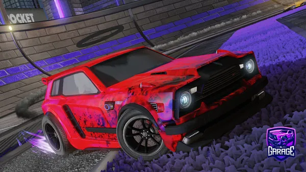 A Rocket League car design from brd_man001