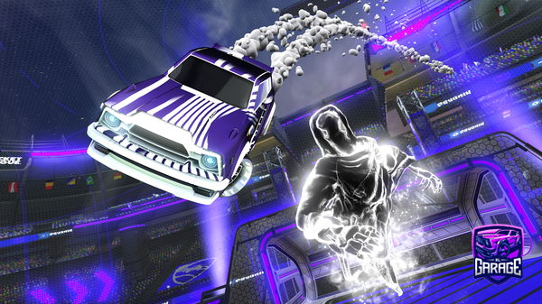 A Rocket League car design from Swerves