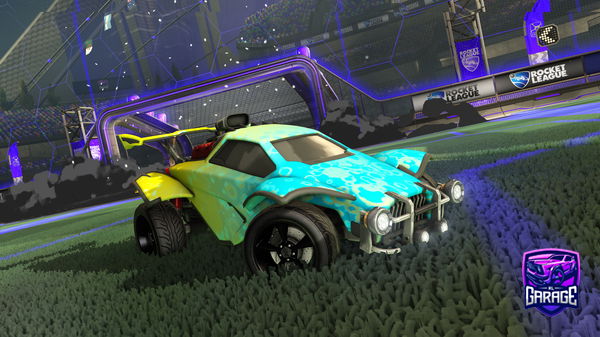 A Rocket League car design from Crazysquirrel55