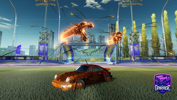 A Rocket League car design from DONxDAMON