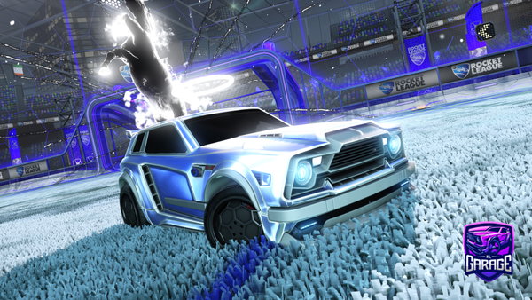 A Rocket League car design from lilgull16