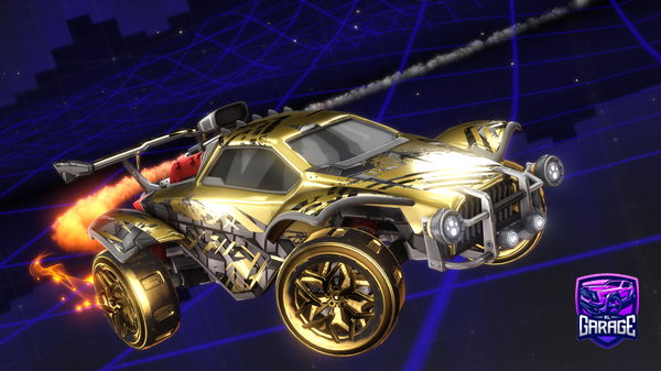 A Rocket League car design from HaapaOne