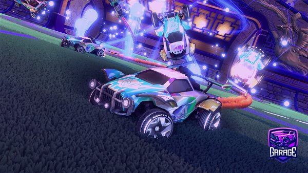 A Rocket League car design from Dadstransit