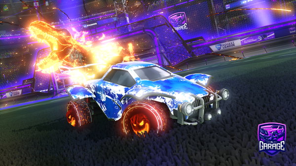 A Rocket League car design from 811king