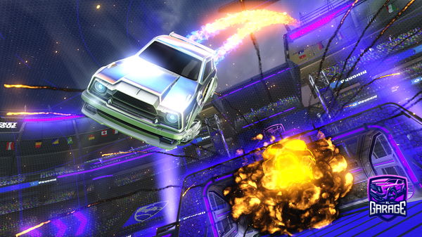 A Rocket League car design from lpcl