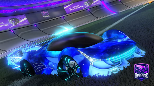 A Rocket League car design from Skywalker7948