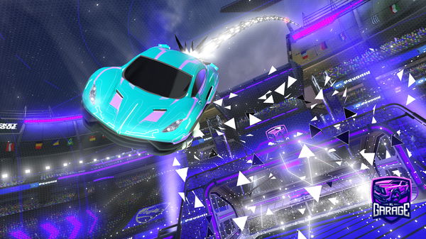 A Rocket League car design from Ultragod09