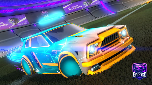 A Rocket League car design from RLfabbe