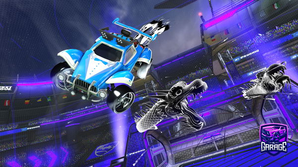 A Rocket League car design from Fierce_speed2011