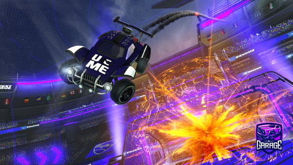 A Rocket League car design from CJMont12