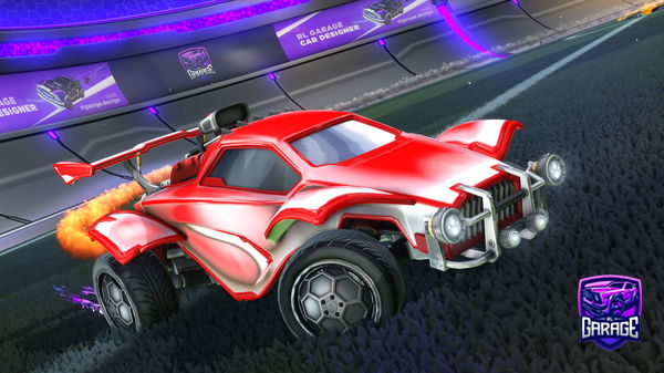 A Rocket League car design from SKYZYMusty