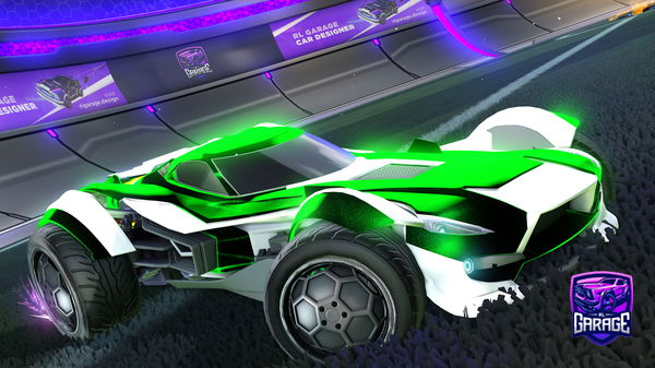 A Rocket League car design from munchy