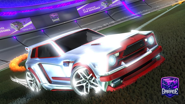 A Rocket League car design from DustyChannel827