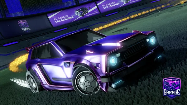 A Rocket League car design from Reesey-triplet1t