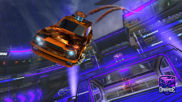 A Rocket League car design from Pikachu_Games