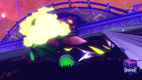 A Rocket League car design from Swat821