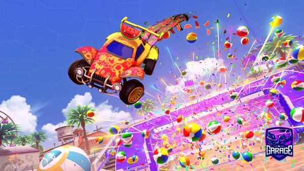 A Rocket League car design from FIREBALL16