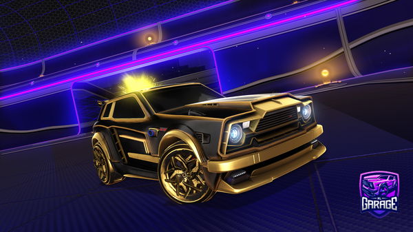 A Rocket League car design from Fabio2009