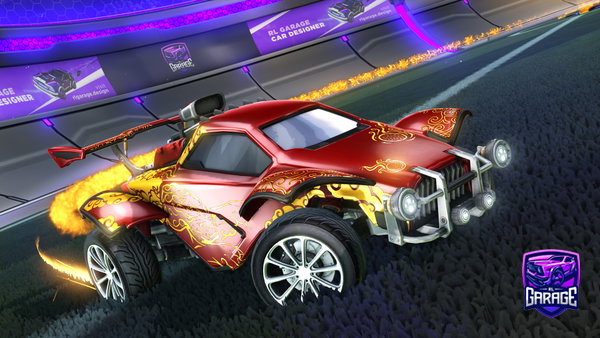 A Rocket League car design from Tin_Master_III