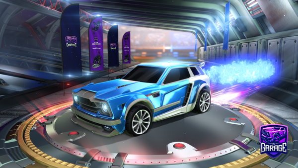 A Rocket League car design from popcorn22468