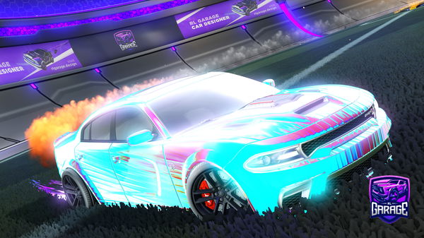 A Rocket League car design from wingfether