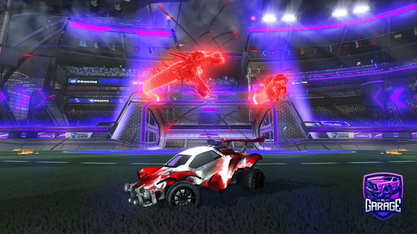 A Rocket League car design from GalaxyWaffle49