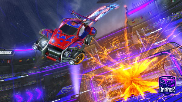 A Rocket League car design from RowanMew