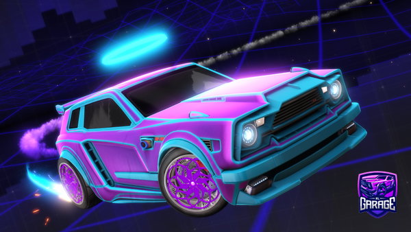 A Rocket League car design from Mykoryx