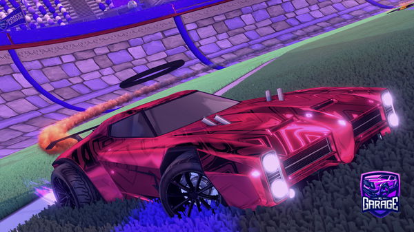 A Rocket League car design from Toexe999
