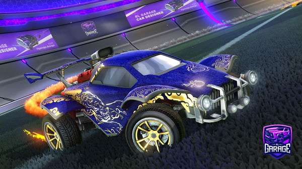 A Rocket League car design from Figge12
