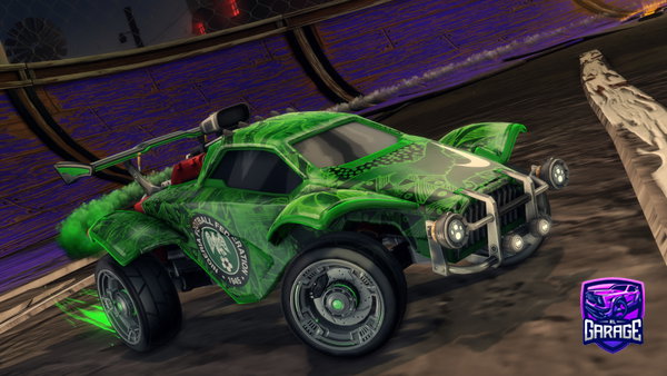 A Rocket League car design from HERKK