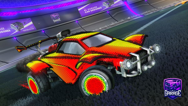 A Rocket League car design from quintintavious