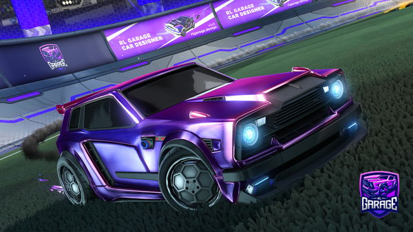 A Rocket League car design from Valde-LM