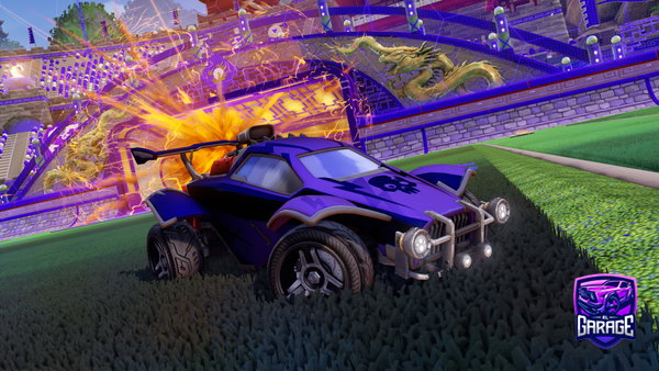 A Rocket League car design from SerpaVeaga