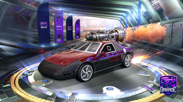 A Rocket League car design from GrimToad467