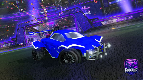 A Rocket League car design from Amiguinhoespancaxota