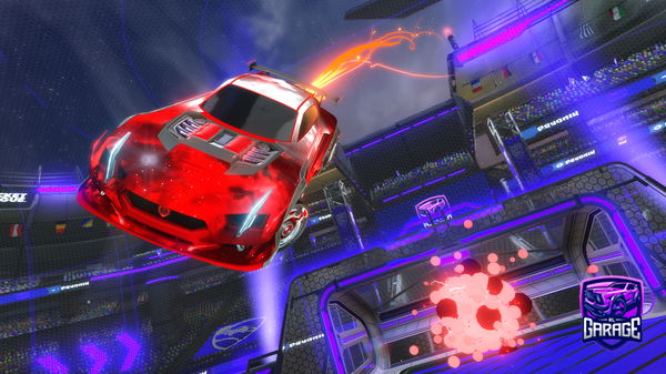 A Rocket League car design from JoshNoobSLAYER