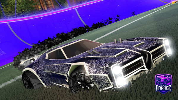 A Rocket League car design from IQR