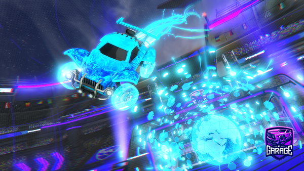 A Rocket League car design from mthew1027