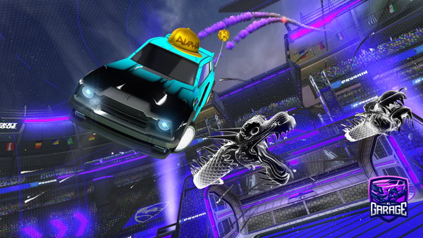 A Rocket League car design from Abdullazeez