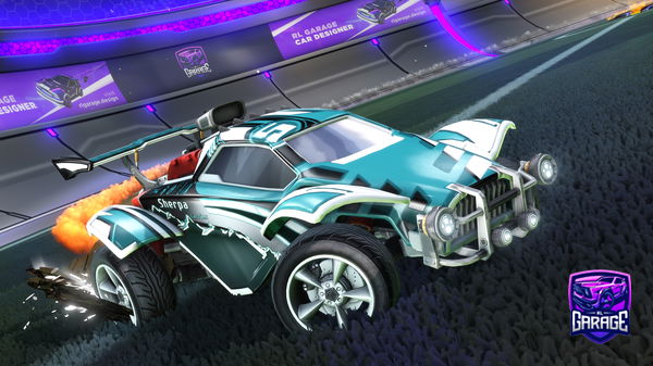 A Rocket League car design from johnnymate738