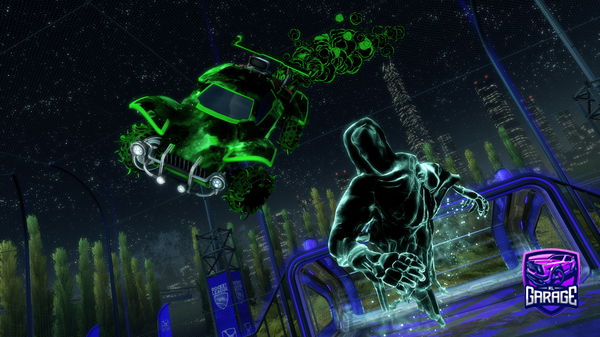 A Rocket League car design from qbanitosoy