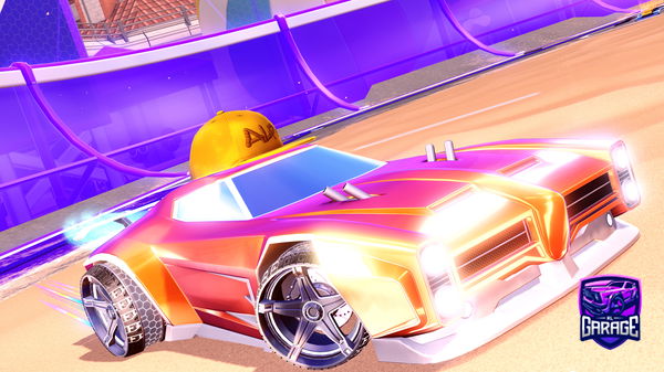 A Rocket League car design from ZAYNCHAMP