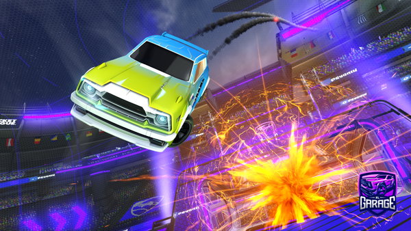 A Rocket League car design from PSN_NotRomperStomper