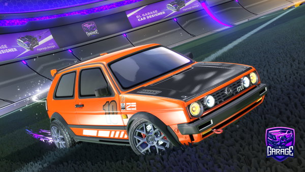 A Rocket League car design from sscdtho